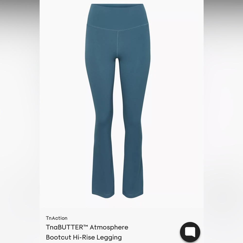 TNA TnA BUTTER™ Atmosphere Blue Bootcut High-Rise Legging